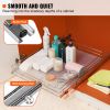 VEVOR 15.5"Wx21"Dx3.5"H Pull Out Cabinet Organizer, Heavy Duty Slide Out Pantry Shelves, Steel Roll Out Drawers