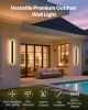VEVOR Outdoor Wall Light, 23.6 Inch, Long Strip Modern Exterior Wall Sconce Light Fixtures, 3000K Warm White, IP65 Waterproof