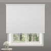 Blackout Slow Release Roller Shade, 1-Piece, White, 36" W x 72" L