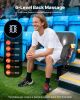 VEVOR Stadium Seat, 25 inch Heated Stadium Chair, Bleacher Seat Heated with 4 Pockets for Bleachers