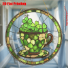 CIFbuy Acrylic Coffee Cup Sunlight Holiday Window Hanging Decoration Creative Gift (TikTok, temu pick-up service)
