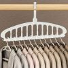 Space Saving Hangers, Clothes Hangers, 11 Holes Sturdy Hanger Clothes Organizer, Wardrobe Storage Hanger for Coats, Closet Organizers and Storage