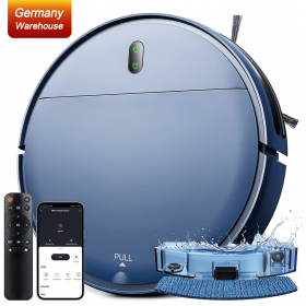 PSG20 Robotic Vacuum Cleaner Powerful suction for cleaning, 3-in-1 vacuum/sweep/dust mop, Alexa/APP control, 2000pa 2500mAh, 120-minute battery life (PSG20: PSBR151)