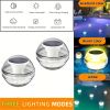 Swimming Pool Lights Solar Floating Light with Multi-Color LED Waterproof Outdoor Garden Lights 6pcs