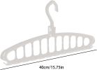 Space Saving Hangers, Clothes Hangers, 11 Holes Sturdy Hanger Clothes Organizer, Wardrobe Storage Hanger for Coats, Closet Organizers and Storage